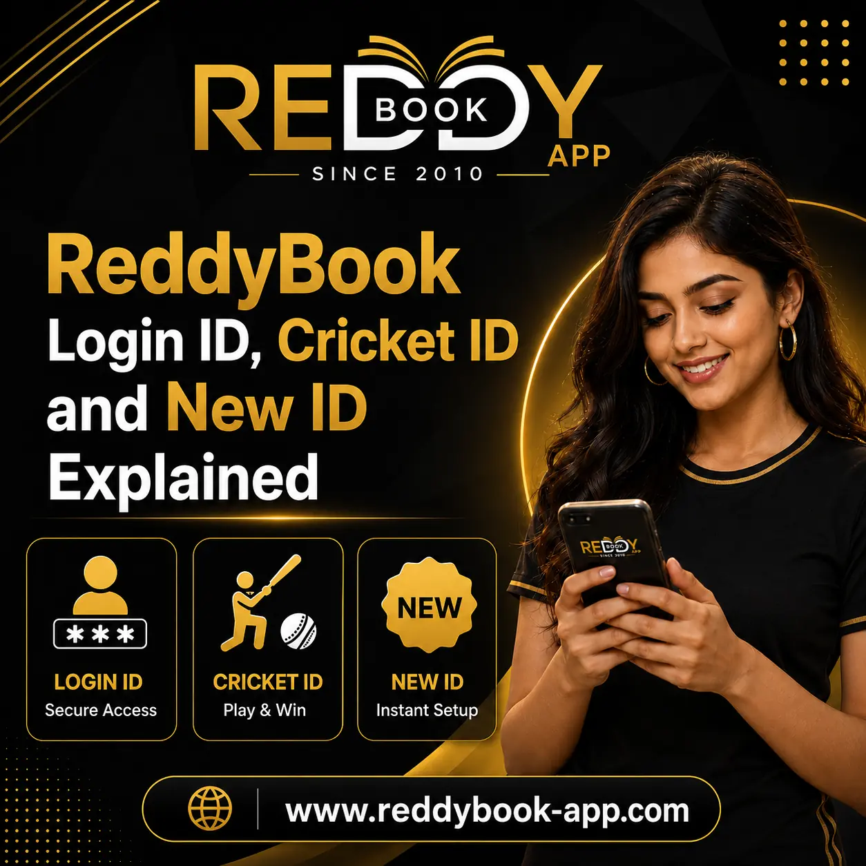 ReddyBook Login ID, Cricket ID and New ID Explained