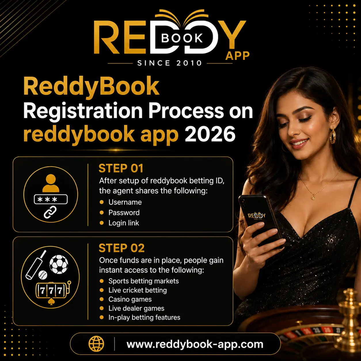 ReddyBook Registration Process 2026