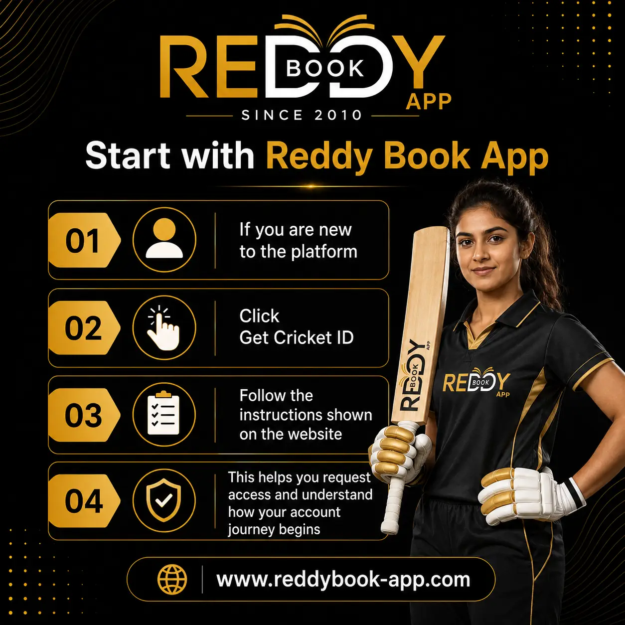 Start with Reddy Book App
