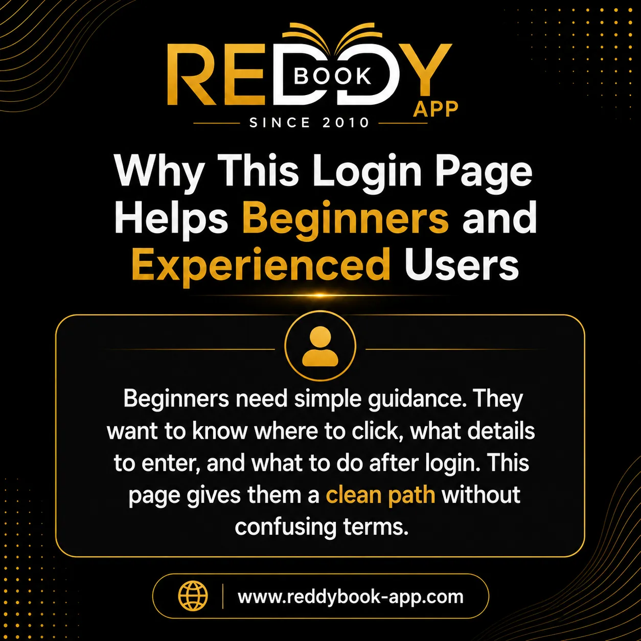 Why This Login Page Helps Beginners and Experienced Users