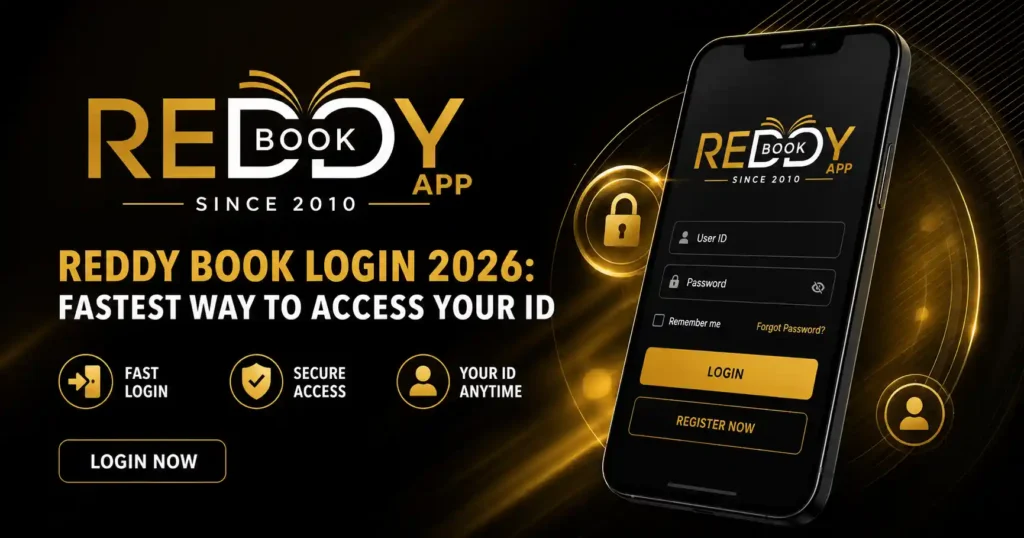 Reddy Book Login 2026: Fastest Way to Access Your ID