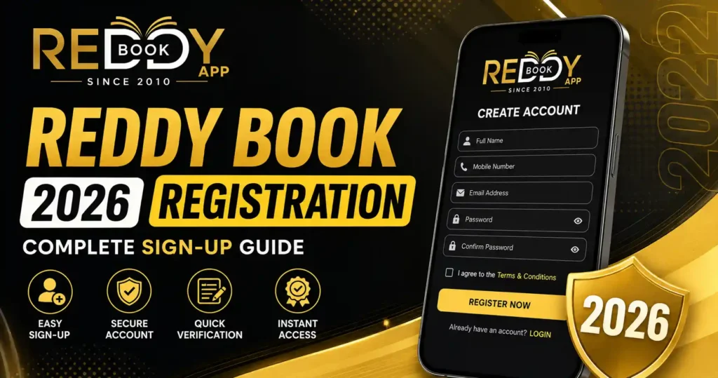 Reddy Book 2026 Registration: Complete Sign-Up Guide
