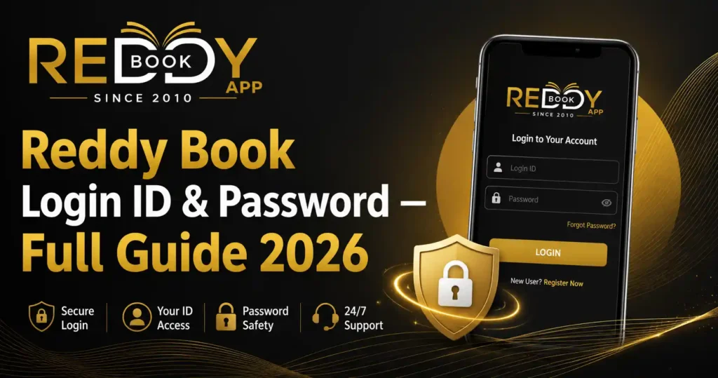 Reddy Book Login ID & Password — Full Guide 2026