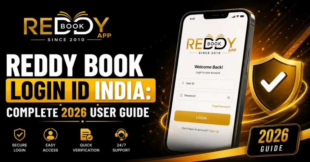 Reddy Book Login ID India: Complete 2026 User Guide