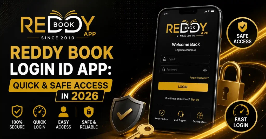 Reddy Book Login ID App: Quick & Safe Access in 2026